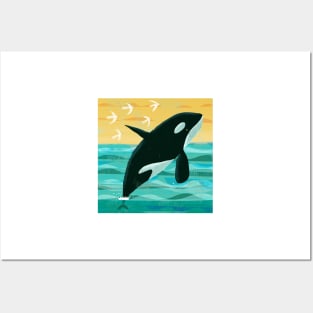 Killer Whale Posters and Art